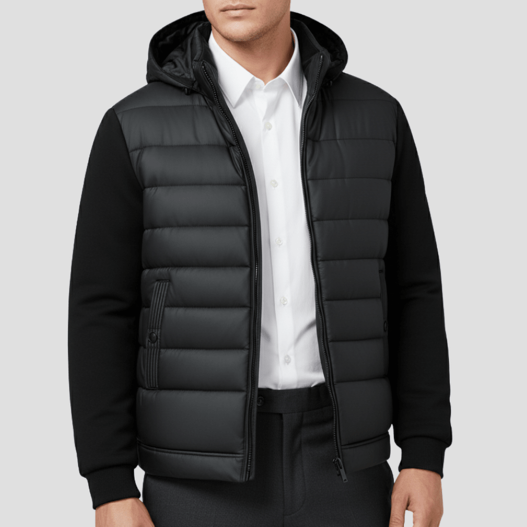 Hooded Puffer Jacket - CharvèreHooded Puffer Jacket