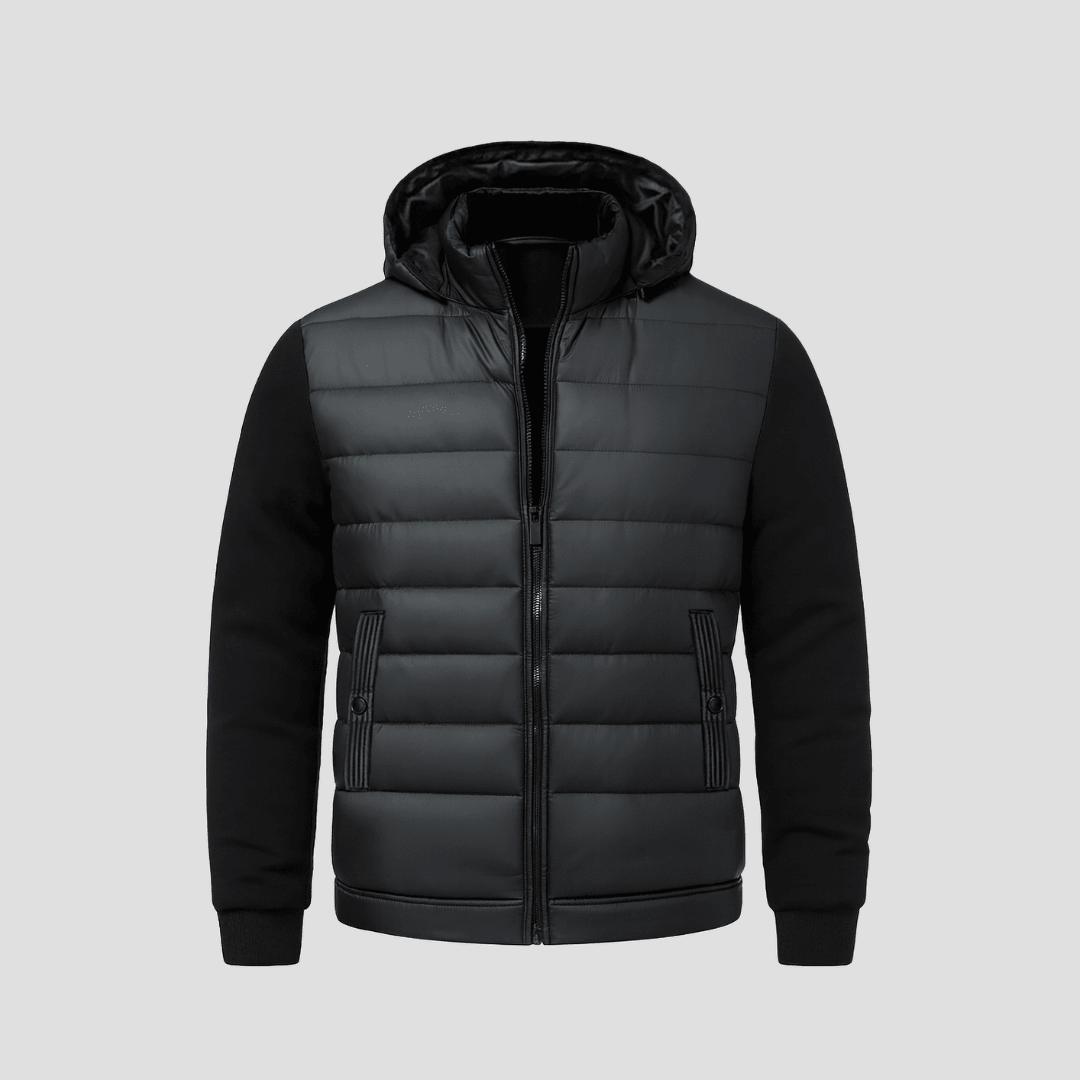 Hooded Puffer Jacket - CharvèreHooded Puffer Jacket